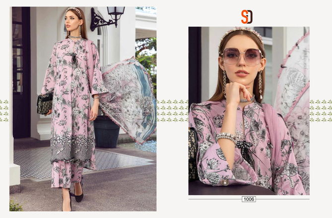 M Print Vol 16 Lawn Cotton Pakistani Suits Catalog